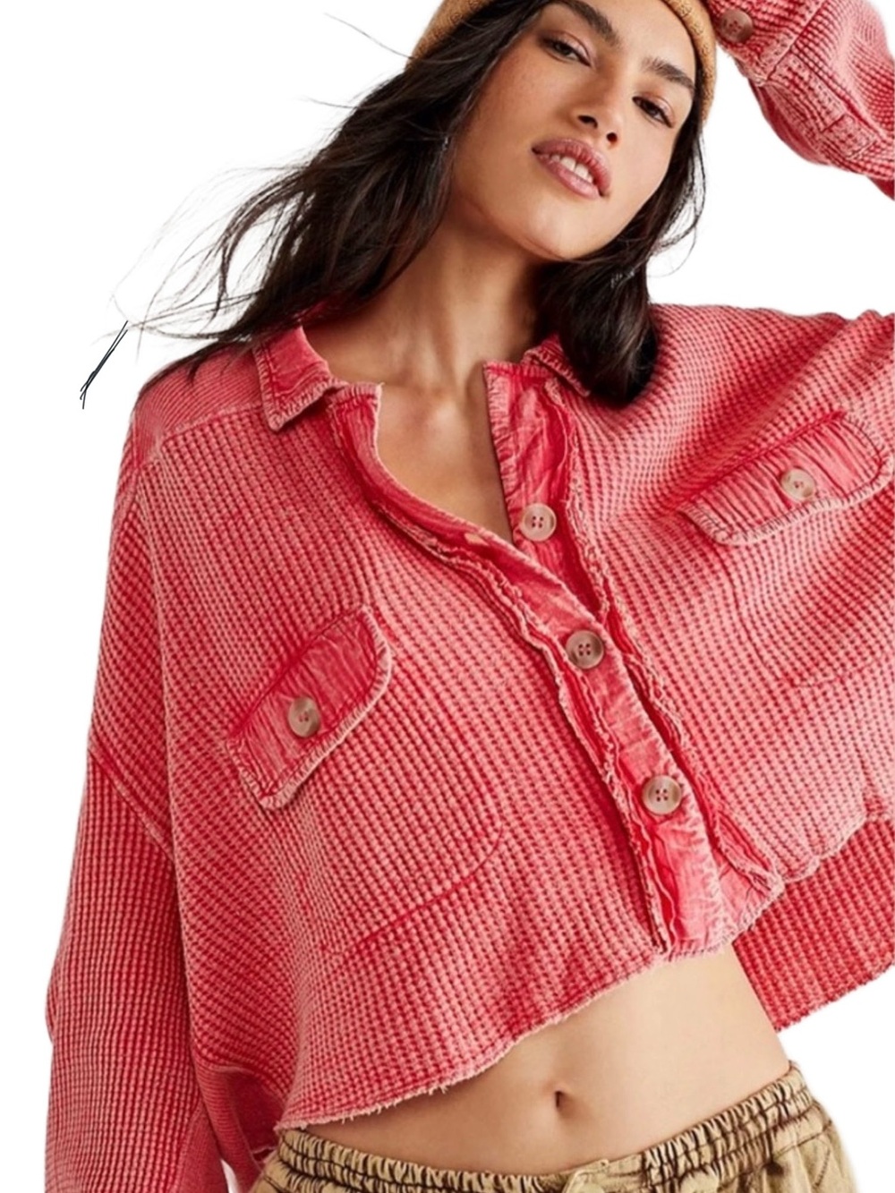 Free People FP One Scout Jacket Bella Rosa Medium